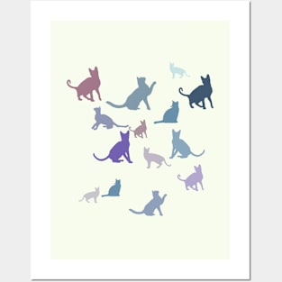 Cute cats. Posters and Art